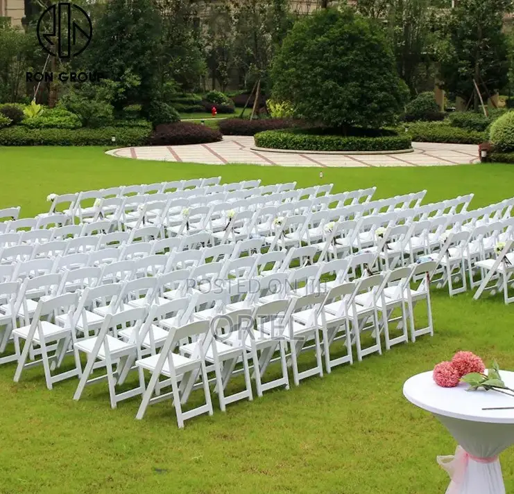 Events Foldable Chair; Lightweight Wedding Ceremony Folding Chair