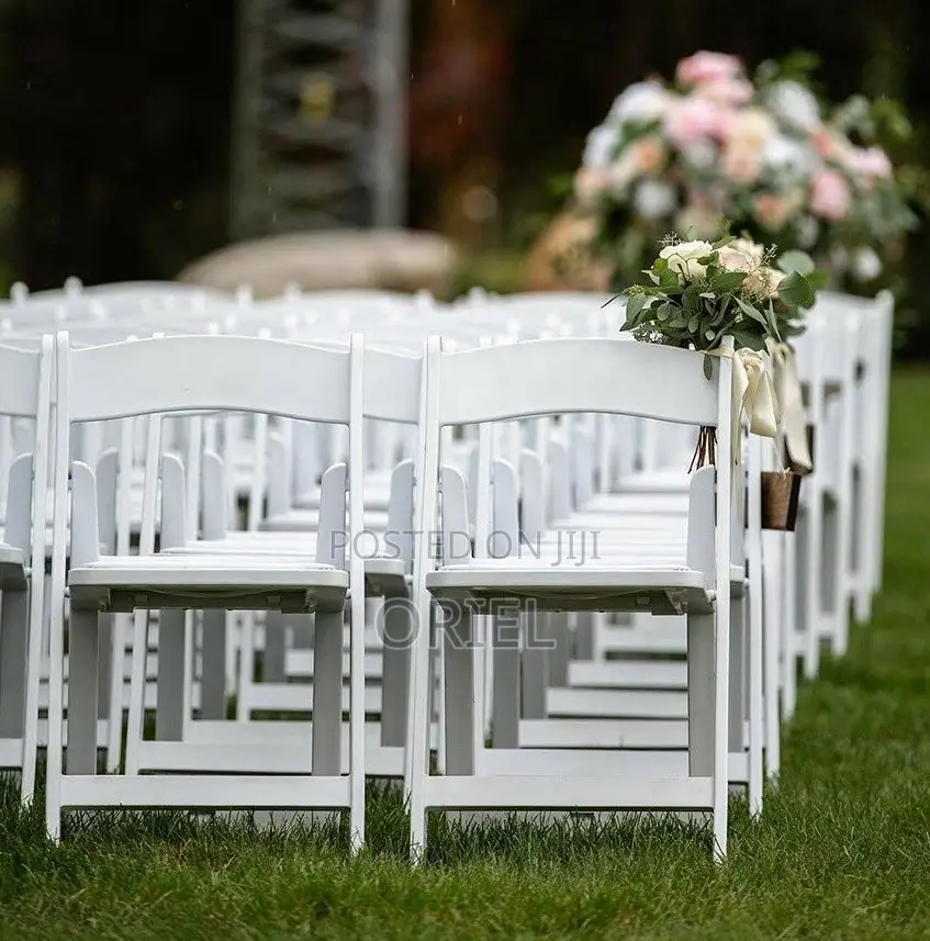 Events Foldable Chair; Lightweight Wedding Ceremony Folding Chair
