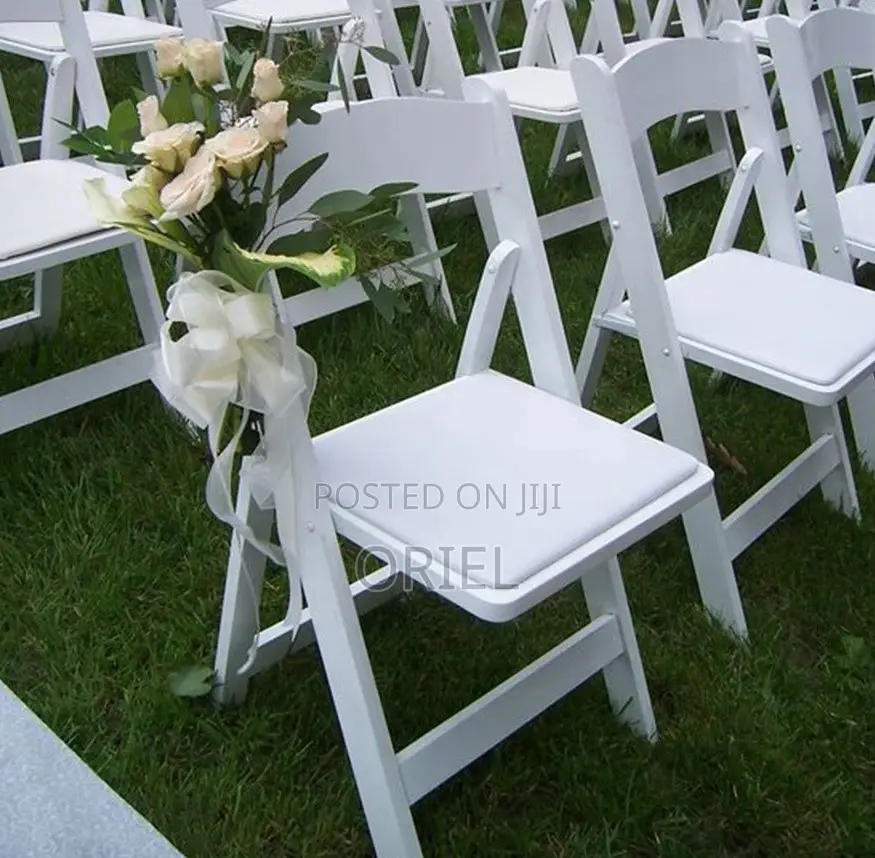Events Foldable Chair; Lightweight Wedding Ceremony Folding Chair