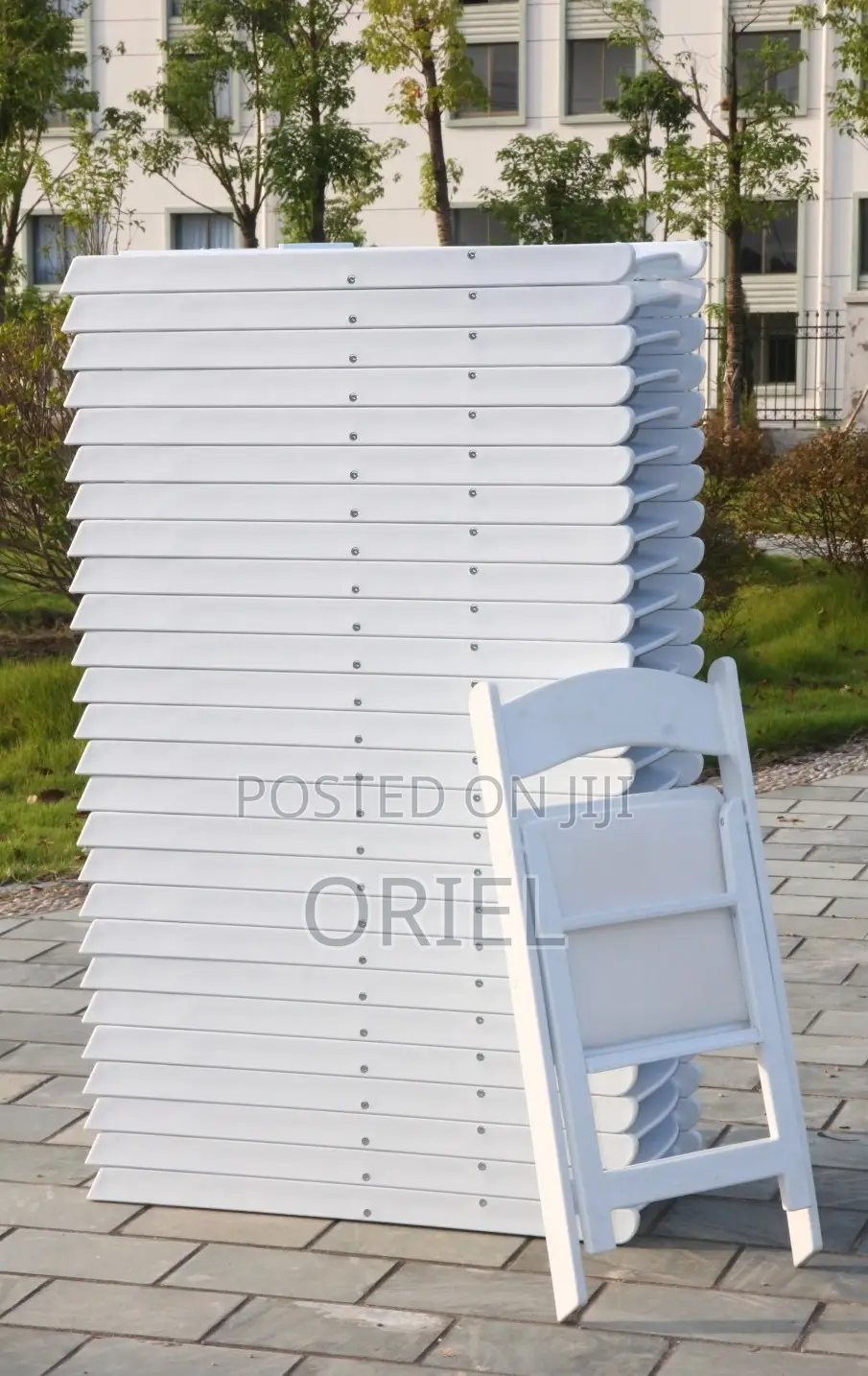 Events Foldable Chair; Lightweight Wedding Ceremony Folding Chair