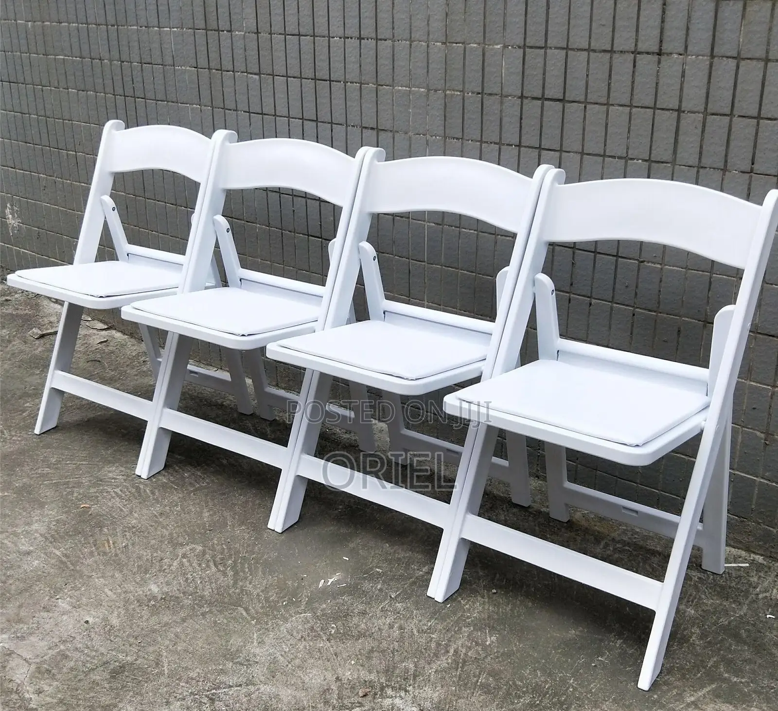 Events Foldable Chair; Lightweight Wedding Ceremony Folding Chair