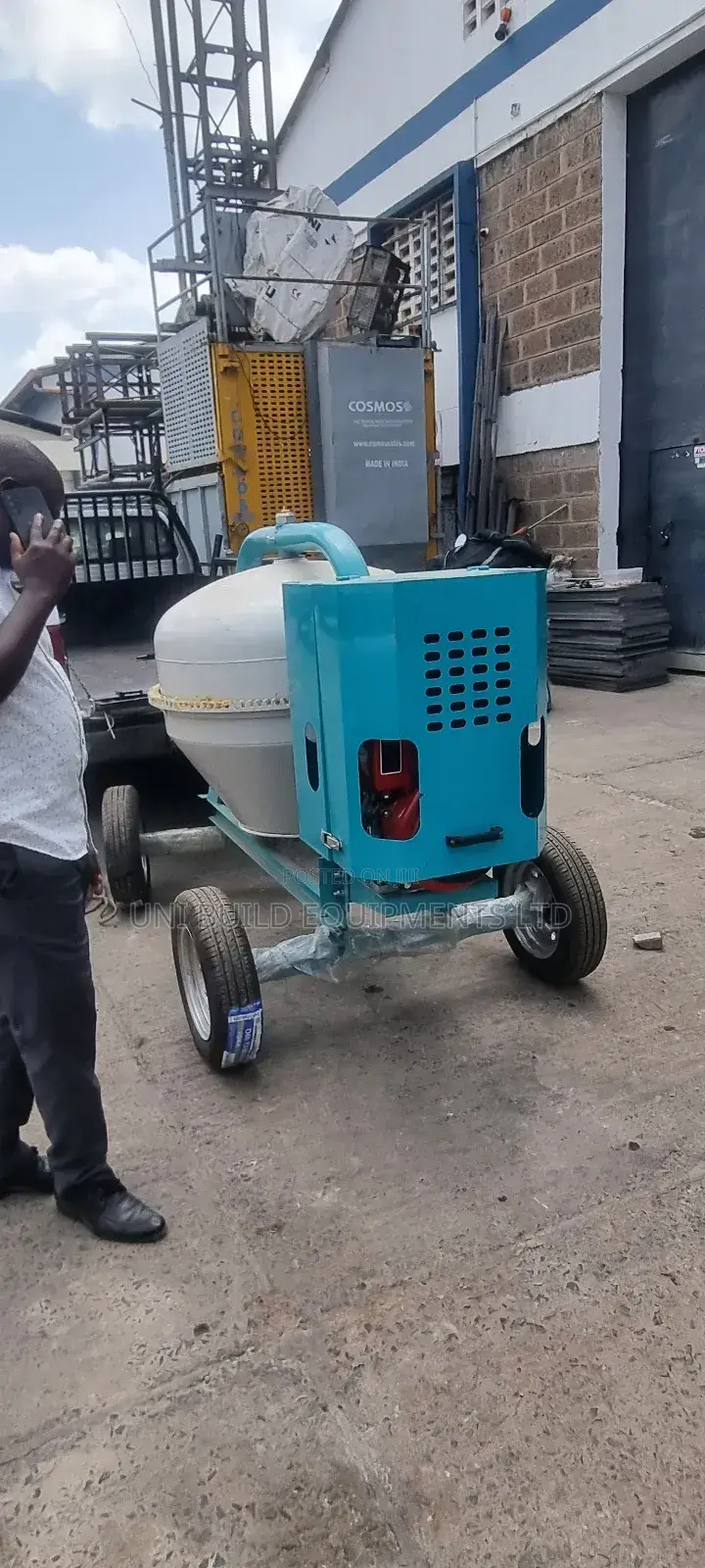 400 Litre Aico Concrete Mixer