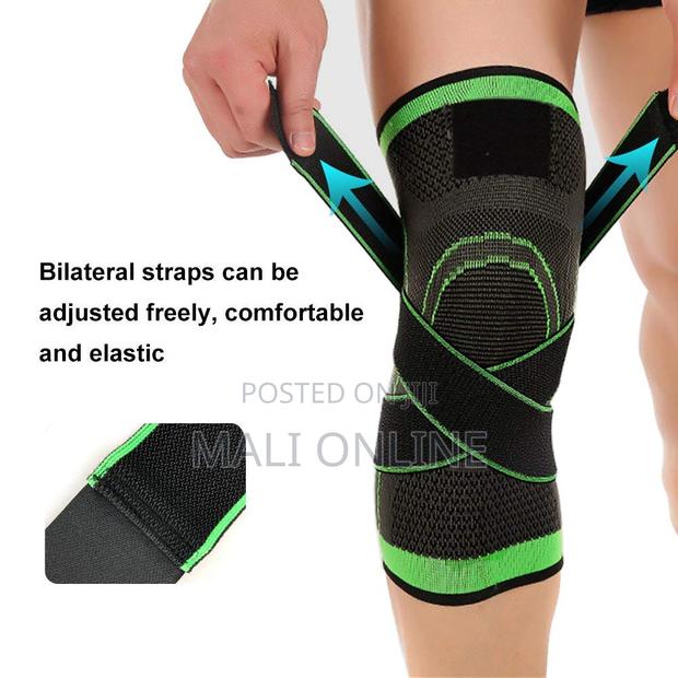 Adjustable Sports Knee Pad Patella Stabilizer Brace – Knee Support - thumbnail 3