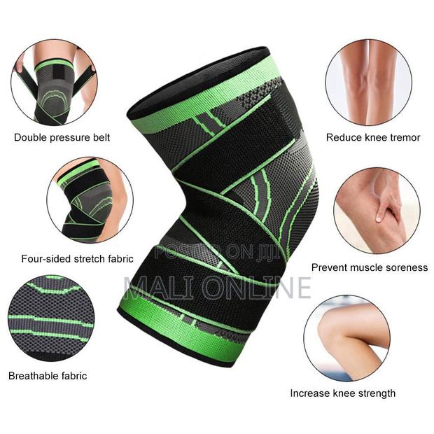Adjustable Sports Knee Pad Patella Stabilizer Brace – Knee Support - thumbnail 5