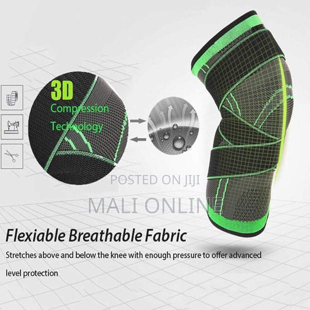 Adjustable Sports Knee Pad Patella Stabilizer Brace – Knee Support - thumbnail 4