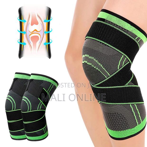 Adjustable Sports Knee Pad Patella Stabilizer Brace – Knee Support - thumbnail 6