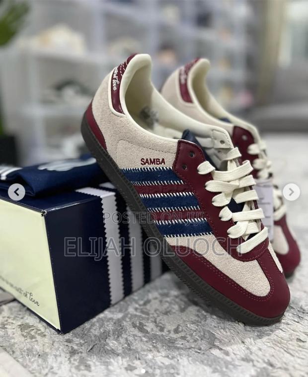 Adidas Samba Og “Notitle Maroon“Quality Leather - thumbnail 3