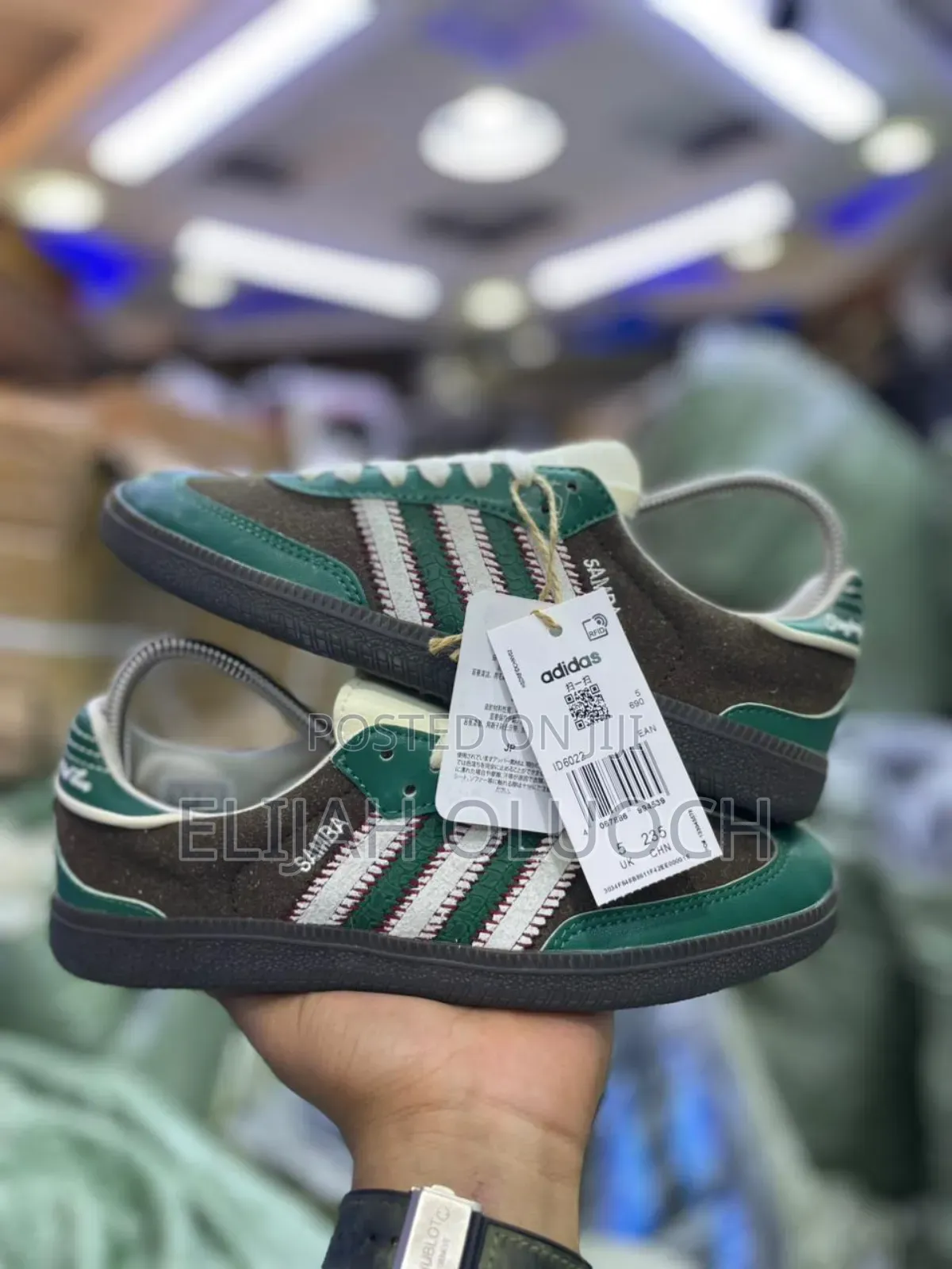 Adidas Samba Og “Notile Brown Green “

Quality Leather 

Free Bag
