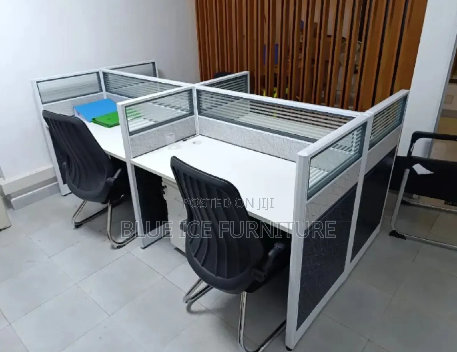 A Four Way Office Working Station