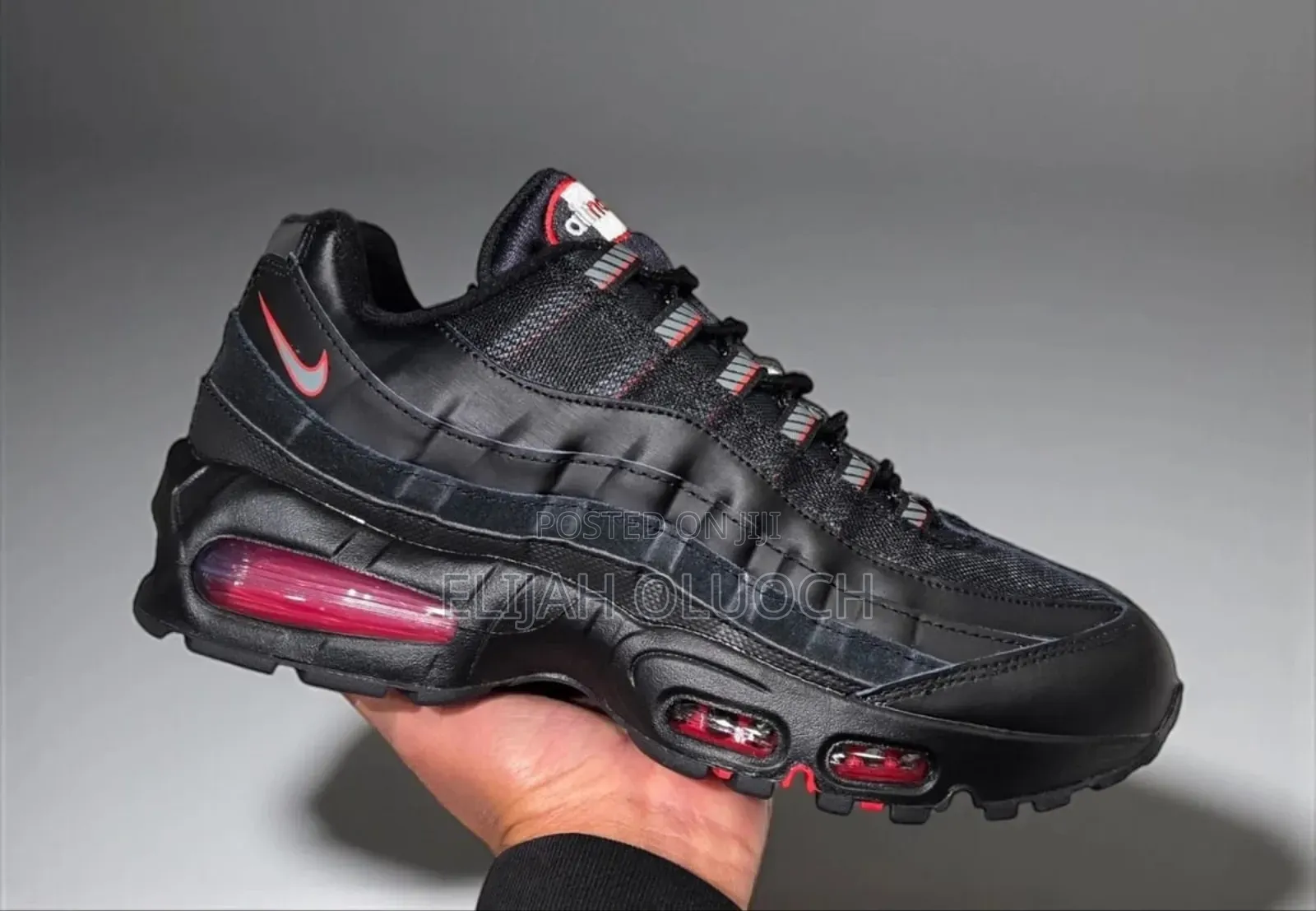 Nike Air Max 95 "Bred" Sneakers,