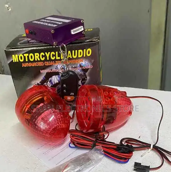 Professional Handlebar Audio System Usb Fm Radio Mp3 Speakers