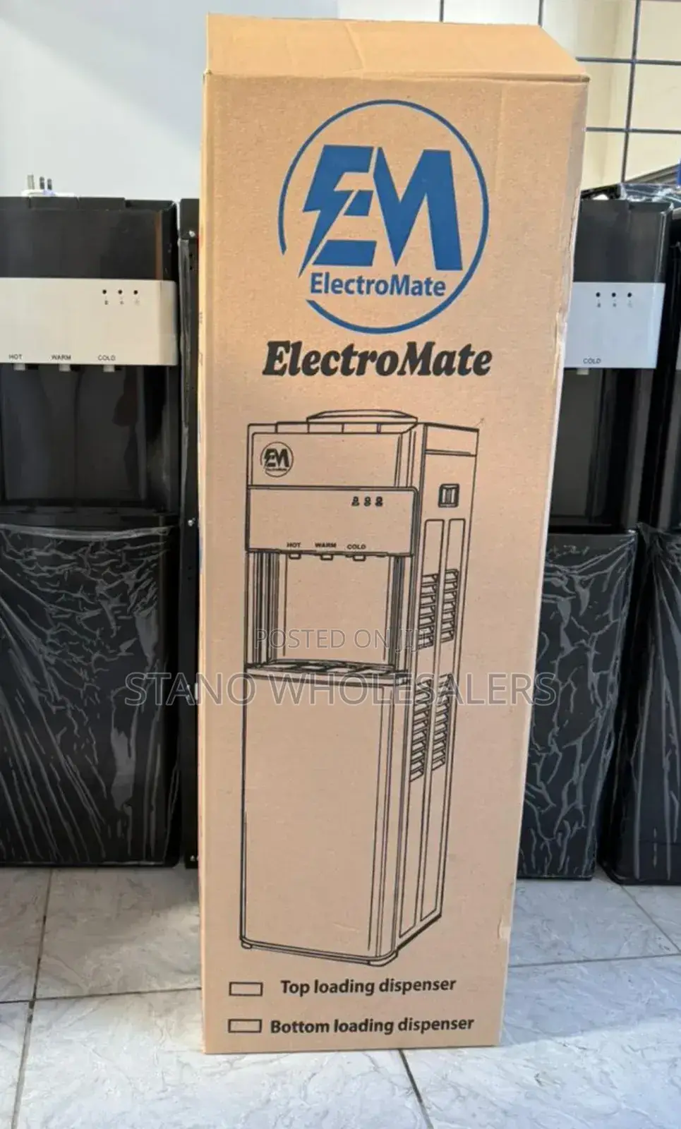 Restocked Electromate 3 Taps Water Dispenser Gl6
