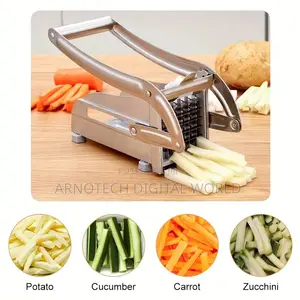 Stainless Steel Manual Potato Cutter French Fries Slicer