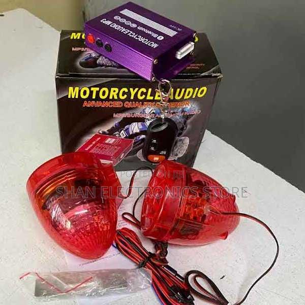 Universal 1.25" Handlebar Motorcycle Audio System Bluetooth Mp3 Player - main view