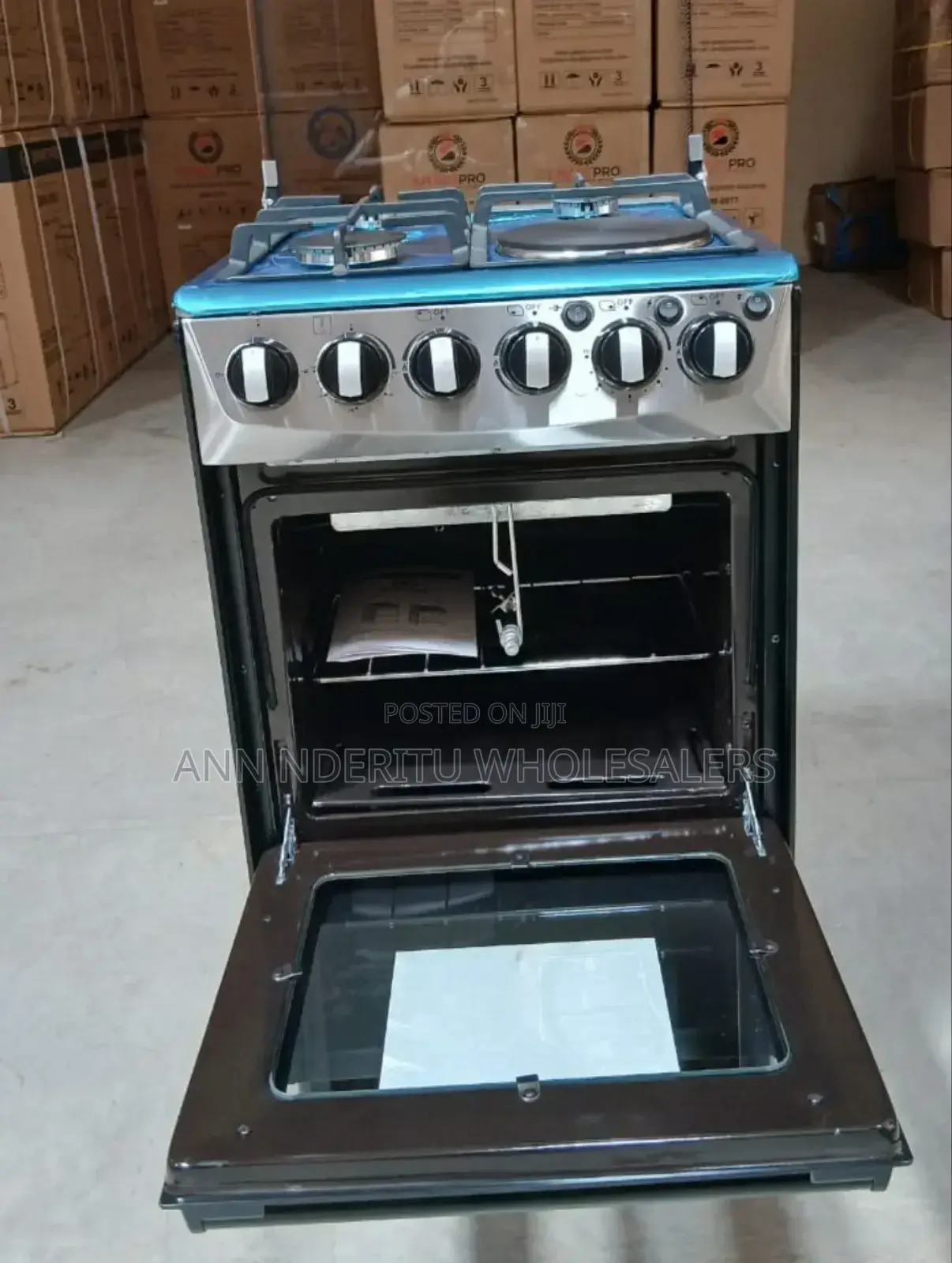 Electric Oven 3+1 Standing Cooker Smartpro