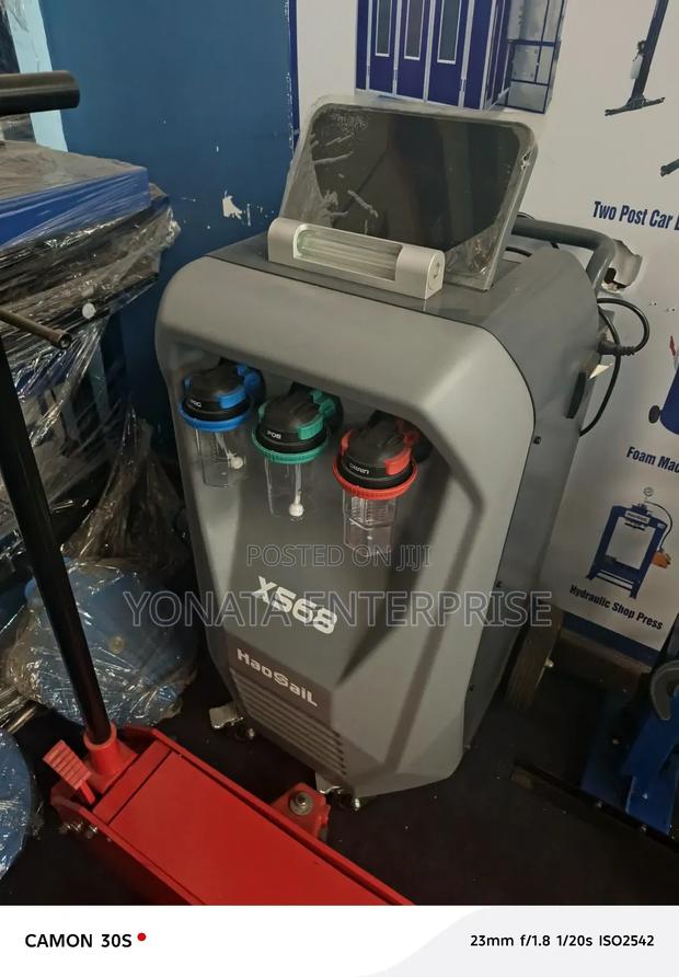 Fully Automatic High End Ac Refrigerant Recovery Machine - main view