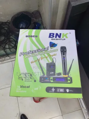 BNK Bk9htlp 3-in-1 Uhf Dual-Channel Wireless System