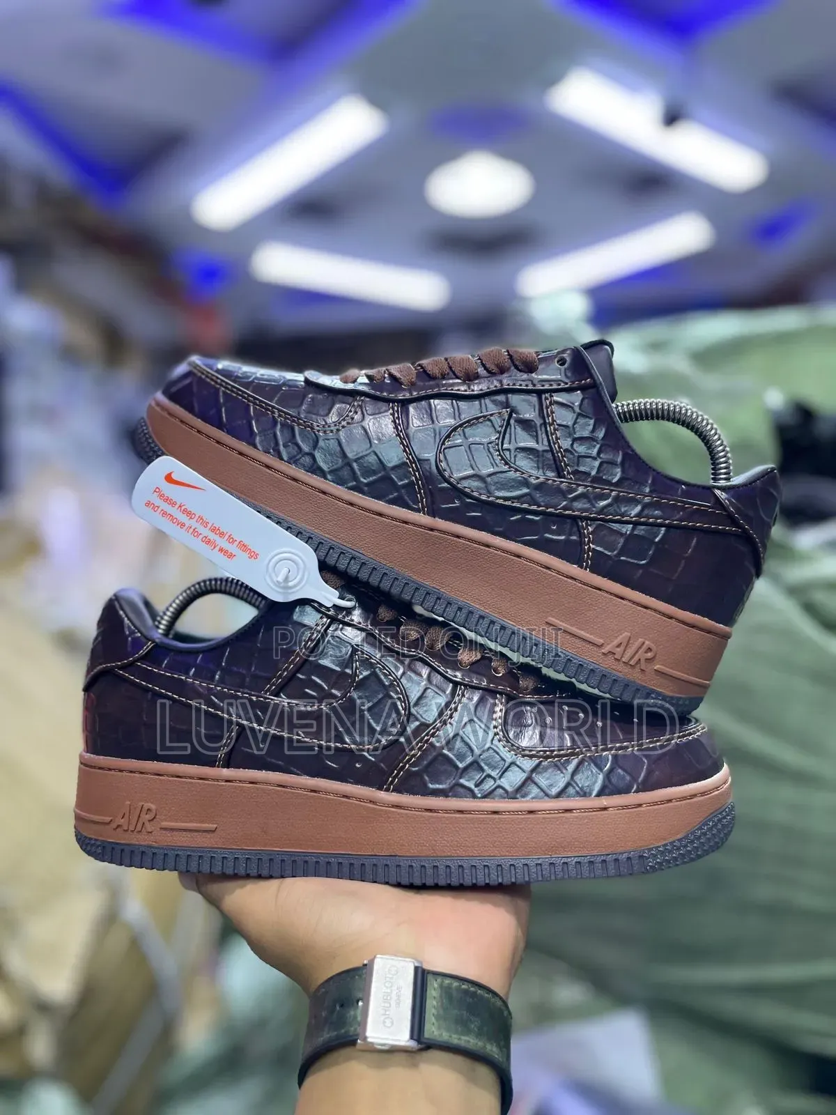 Nike Airforce 1 Low “ Fauna Brown “🐾