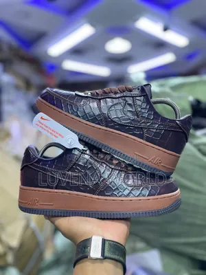 Nike Airforce 1 Low “ Fauna Brown “🐾