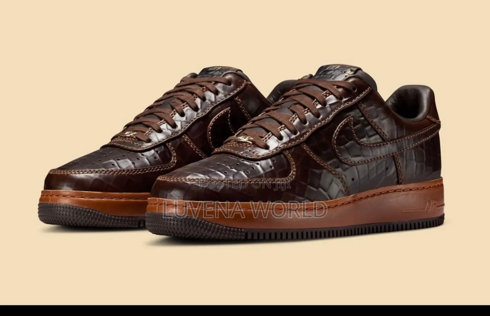 Nike Airforce 1 Low “ Fauna Brown “🐾
