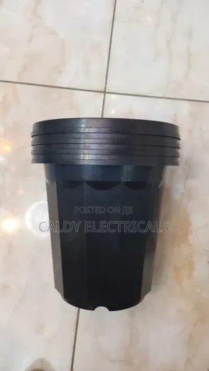 Black Plastic Nursery Pot Or Planter