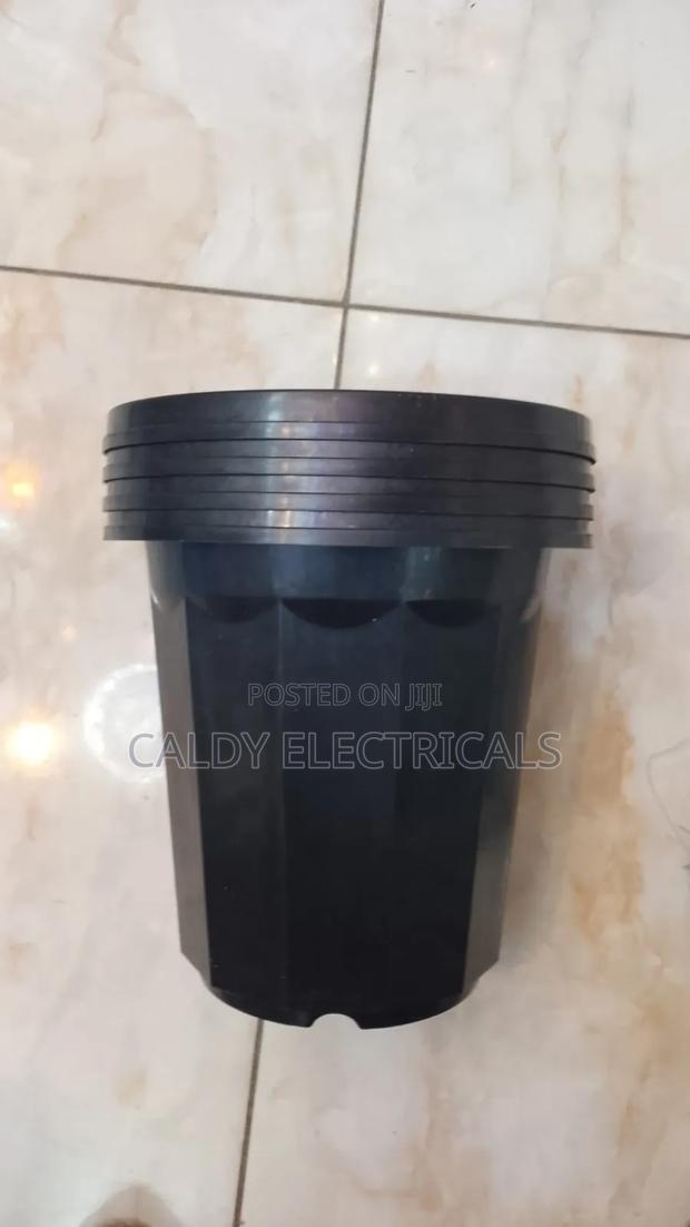 Black Plastic Nursery Pot Or Planter