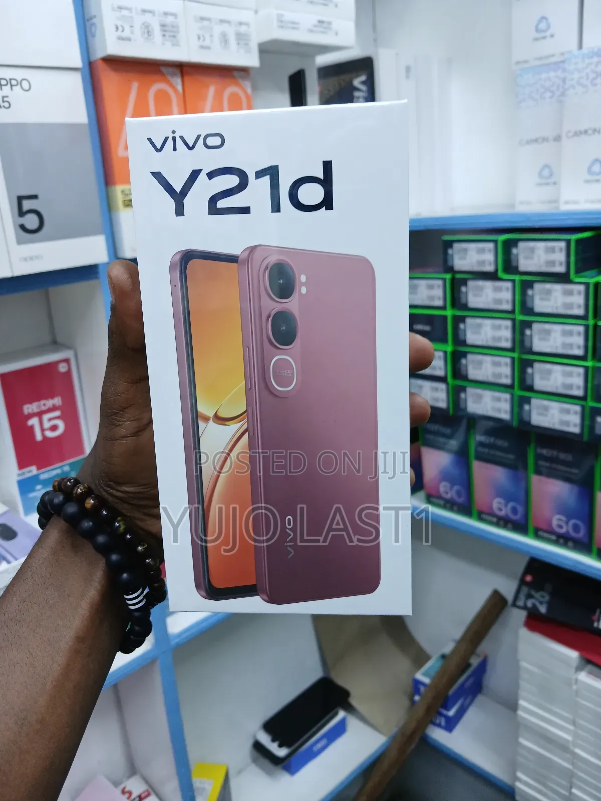 New Vivo Y21d 128 GB Green