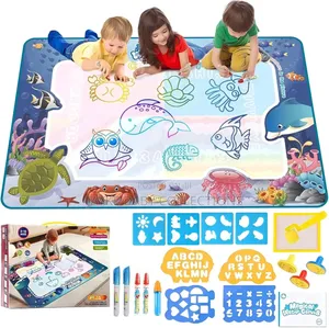 Messy Walls? Try This Reusable Water Drawing Mat