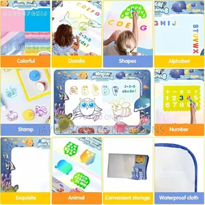 Messy Walls? Try This Reusable Water Drawing Mat