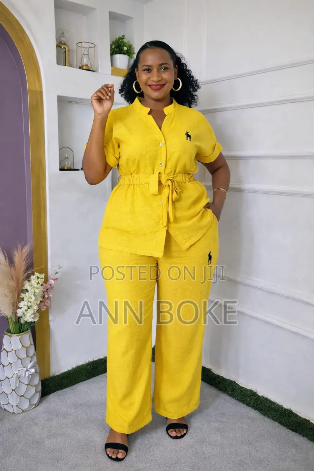 Linen Set
M to 2xl Trousers Suit Available