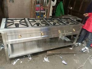 Commercial Gas Stove Cooker, 4 Burner - thumbnail 2