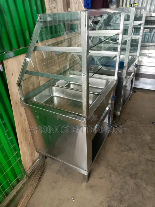 Food Warmer Display, 2 Full Inserts