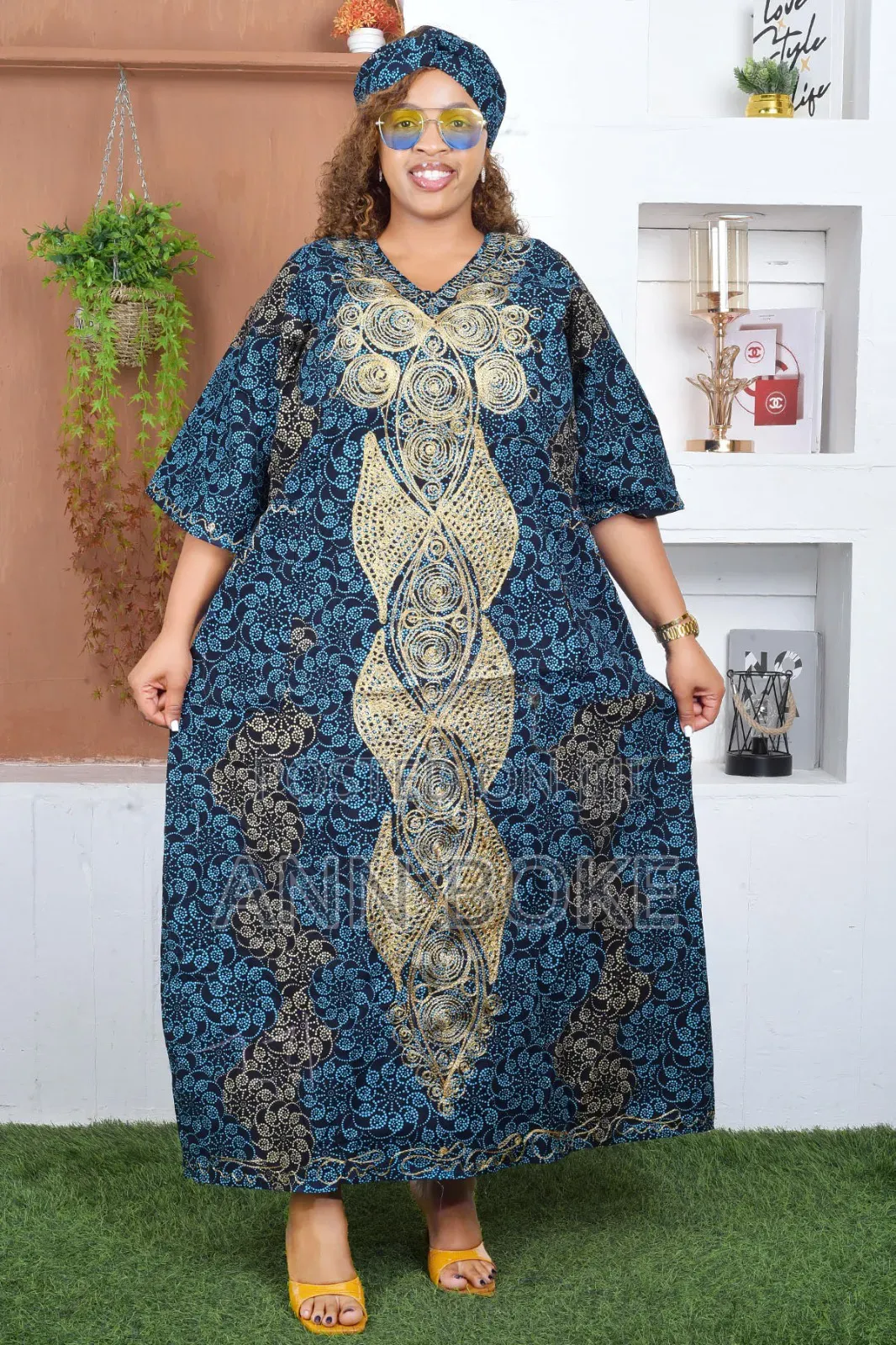 Sweet Mama Kitenge Free Size Dress