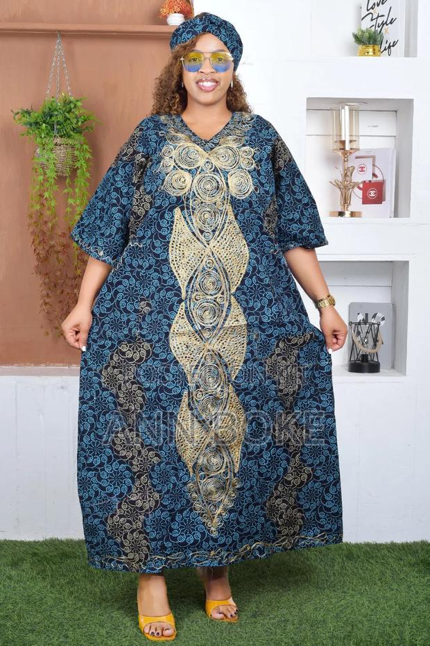 Sweet Mama Kitenge Free Size Dress - thumbnail 5