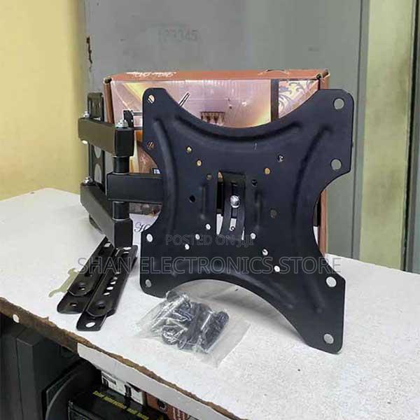 Black Home Design 14-55 ′′Rotating Swivel Tv Mount Bracket✓