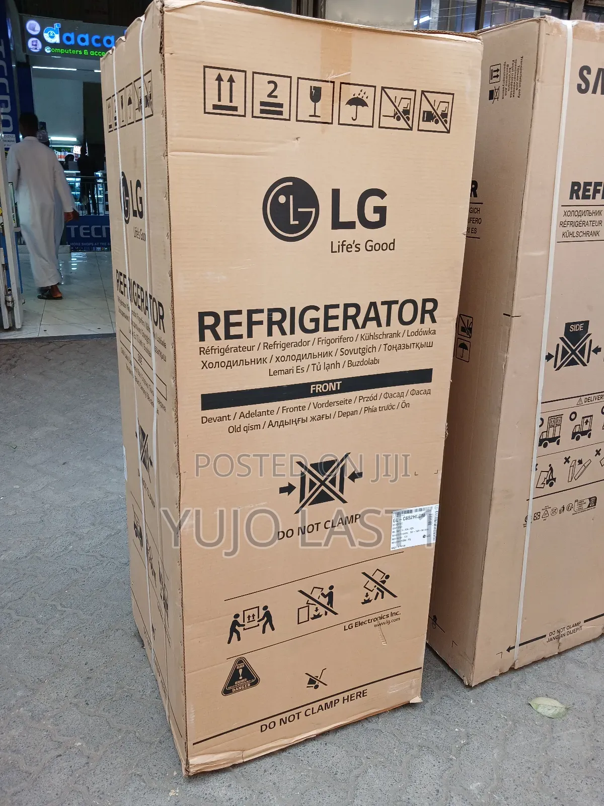 Lg 438l Top Mount Freezer Gl-C652hlcm Silver