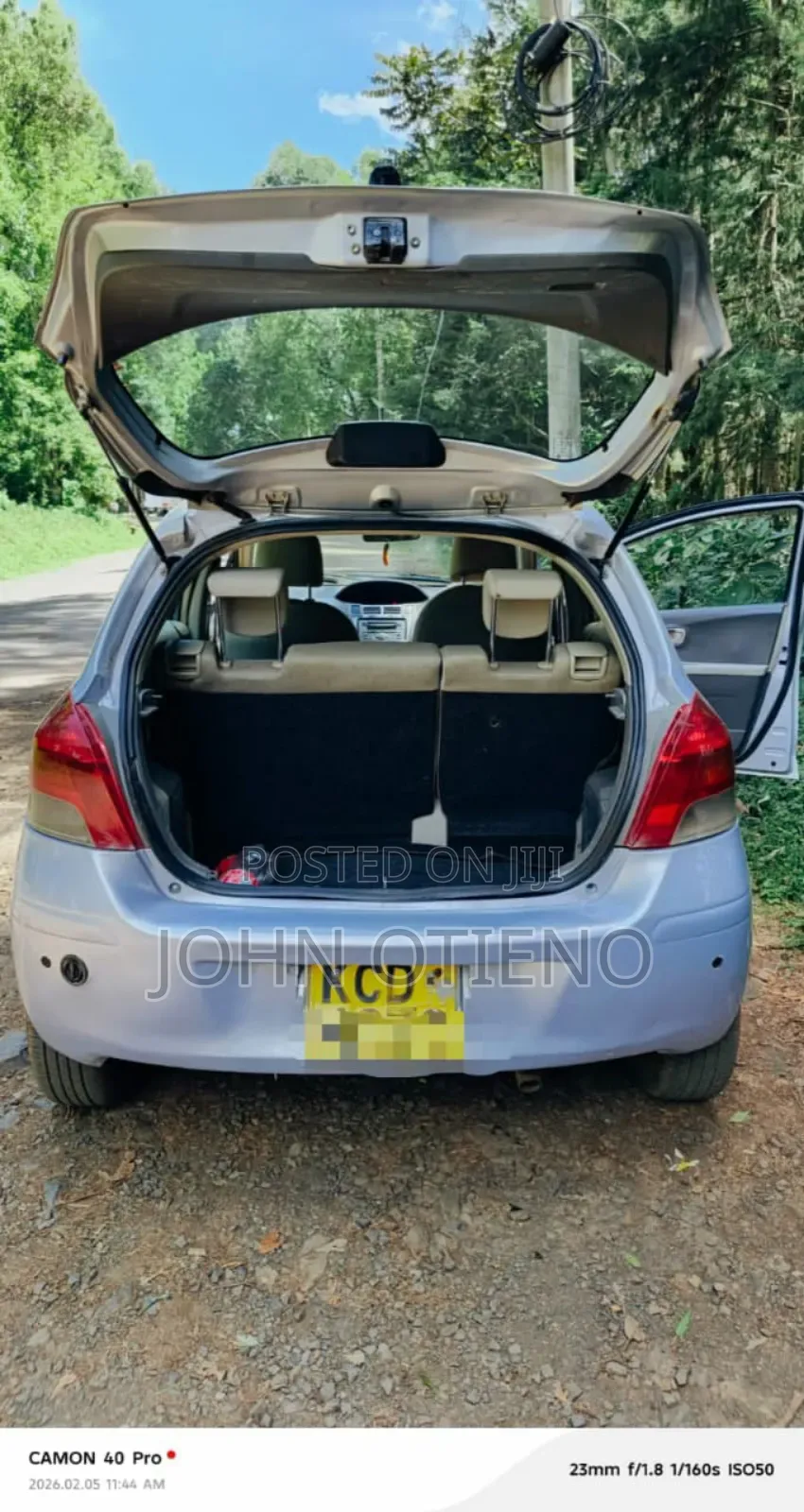 Toyota Vitz 2007 Purple
