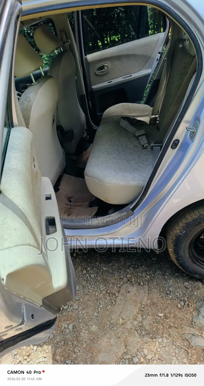 Toyota Vitz 2007 Purple