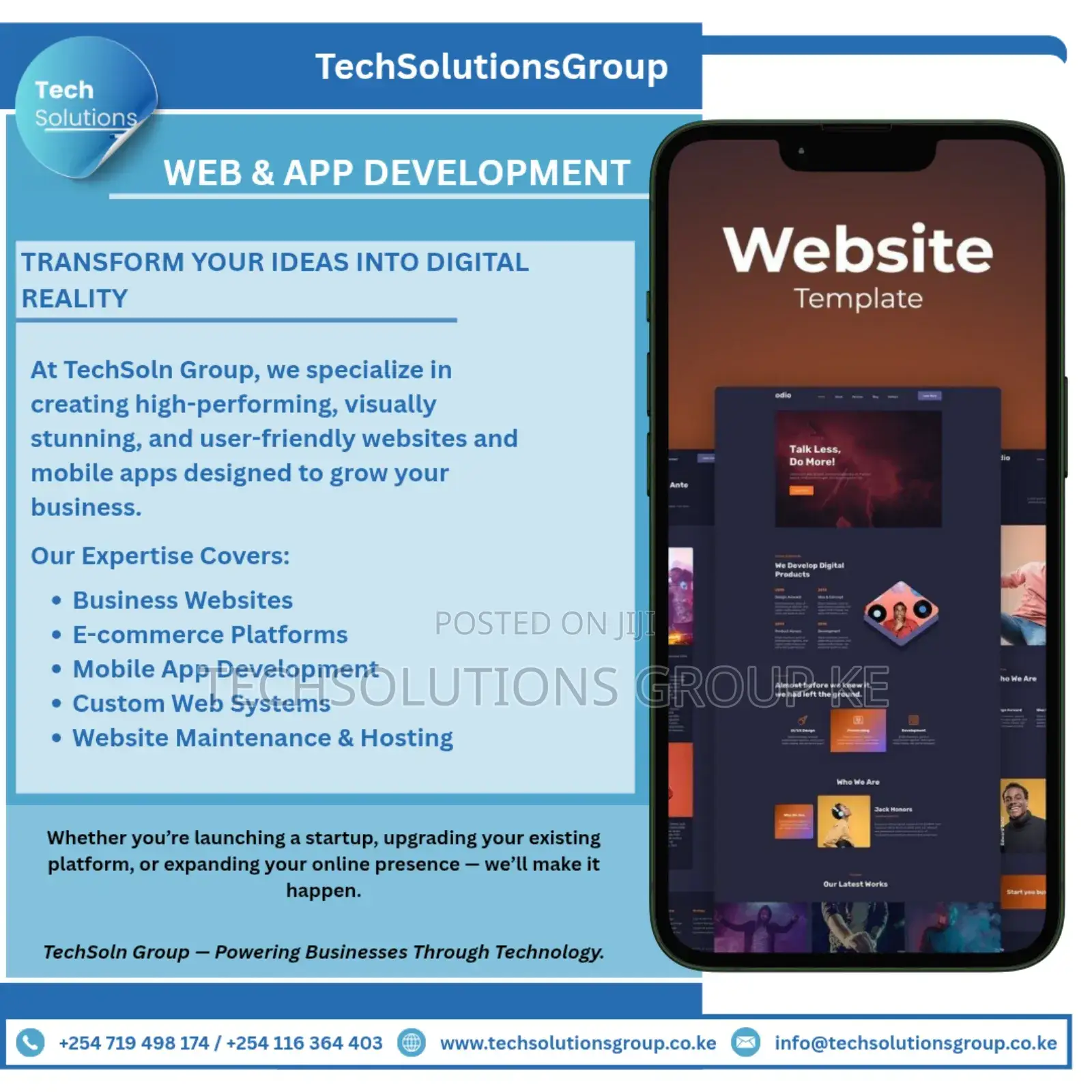 Website Development Management