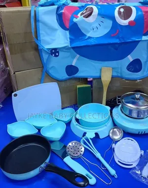 Kids 3–6y Pretend Play Mini Kitchen | Learn Cooking Safely
