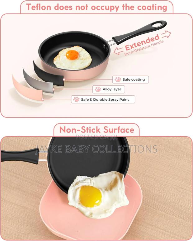 Kids 3–6y Pretend Play Mini Kitchen | Learn Cooking Safely - thumbnail 7