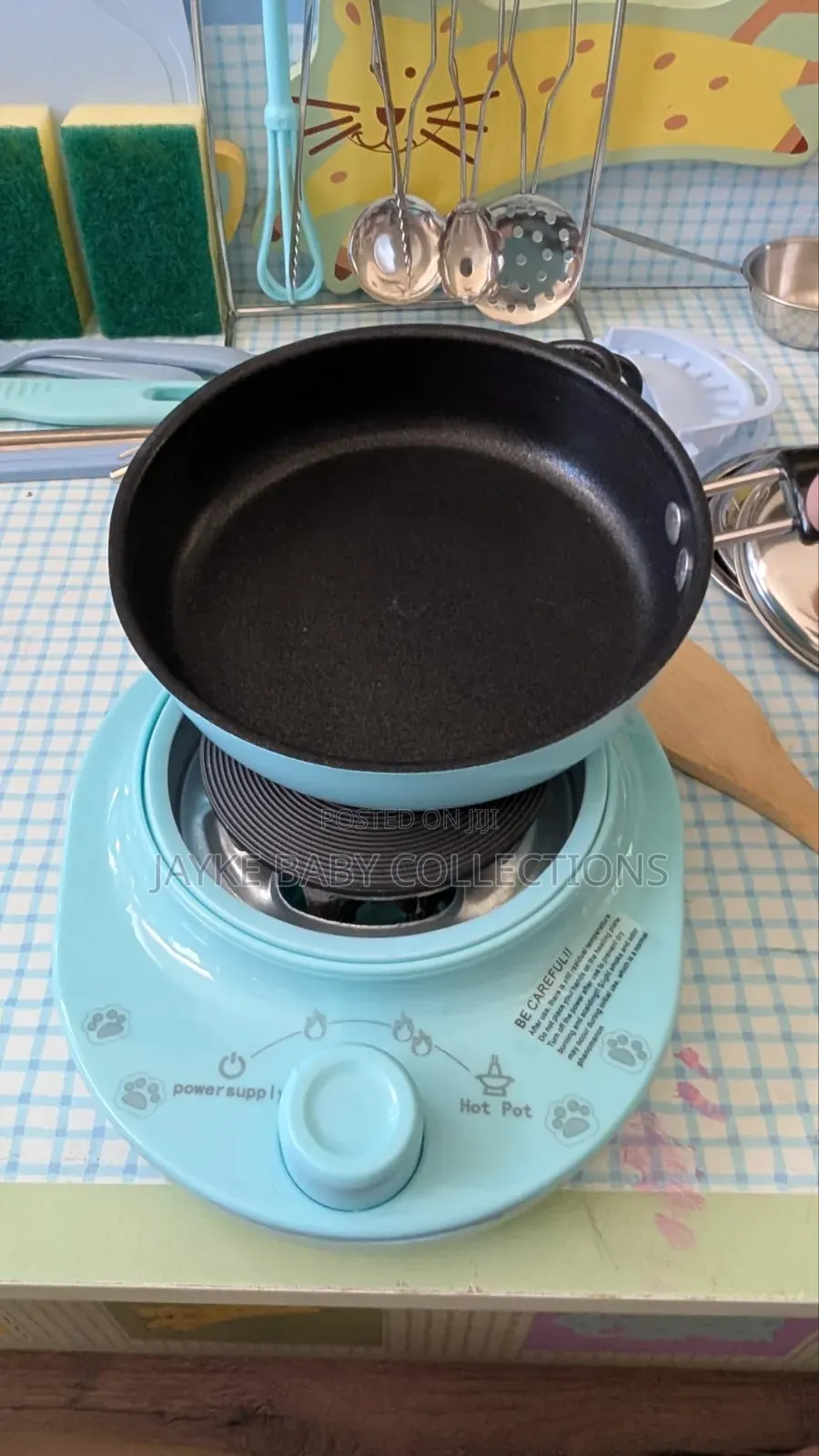 Kids 3–6y Pretend Play Mini Kitchen | Learn Cooking Safely