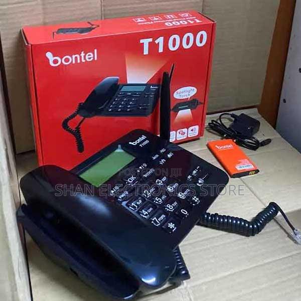 Dual Sim User Friendly GSM Fixed Wireless Desk Phone - main view