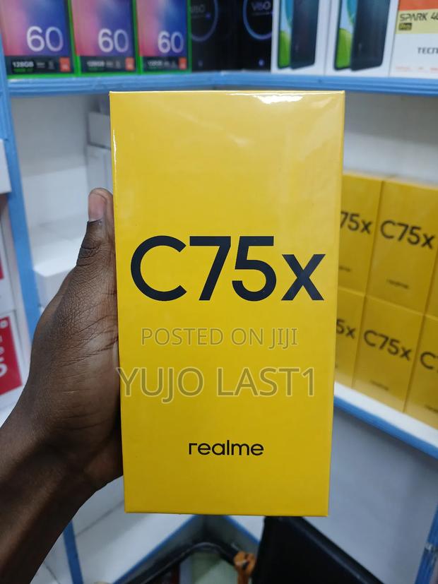 New Realme C75x 128 GB Black