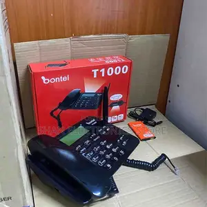 LCD Display Bontel T1000 Wireless Landline Desktop Phone - 3000mah