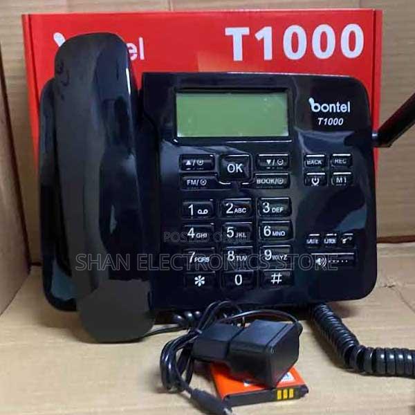 Dual Sim GSM Fixed Wireless Desktop Phone*-/ -* - main view
