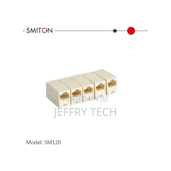 5pcs -Rj45 Female to Female Straight Adapter Coupler