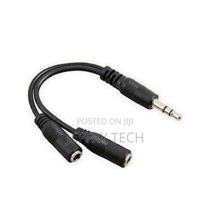 3.5mm Audio Y Splitter Cable for Speakers - thumbnail 2