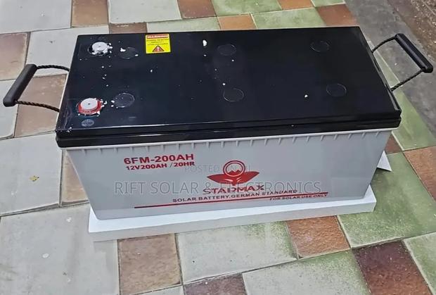 200ah - 20hrs Solar Battery - 600w - 1200w Inverter - 40a Controller - thumbnail 3