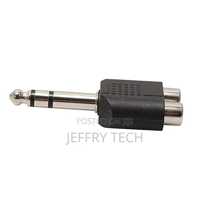 Share This Product6.35mm Audio Male Socket to 2 Dual Rca Plug